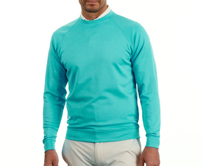 The Betts Pullover: Heathered Dorset
