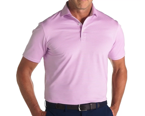 The Gresham Shirt: Scotch Pink/Aberdeen Blue/White