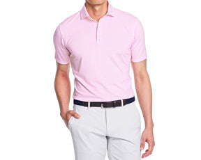 The Jacobs Shirt: White & Scotch Pink