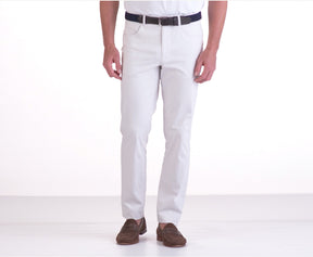 The Warner Pant: Stone 32" Length