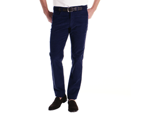 The Baxter Pant: Navy 30" Length