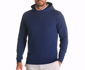 The Lawson Pullover: Heathered Atlantic