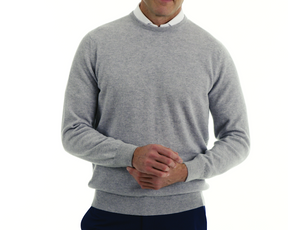 The Buckley Sweater: Heathered Gray