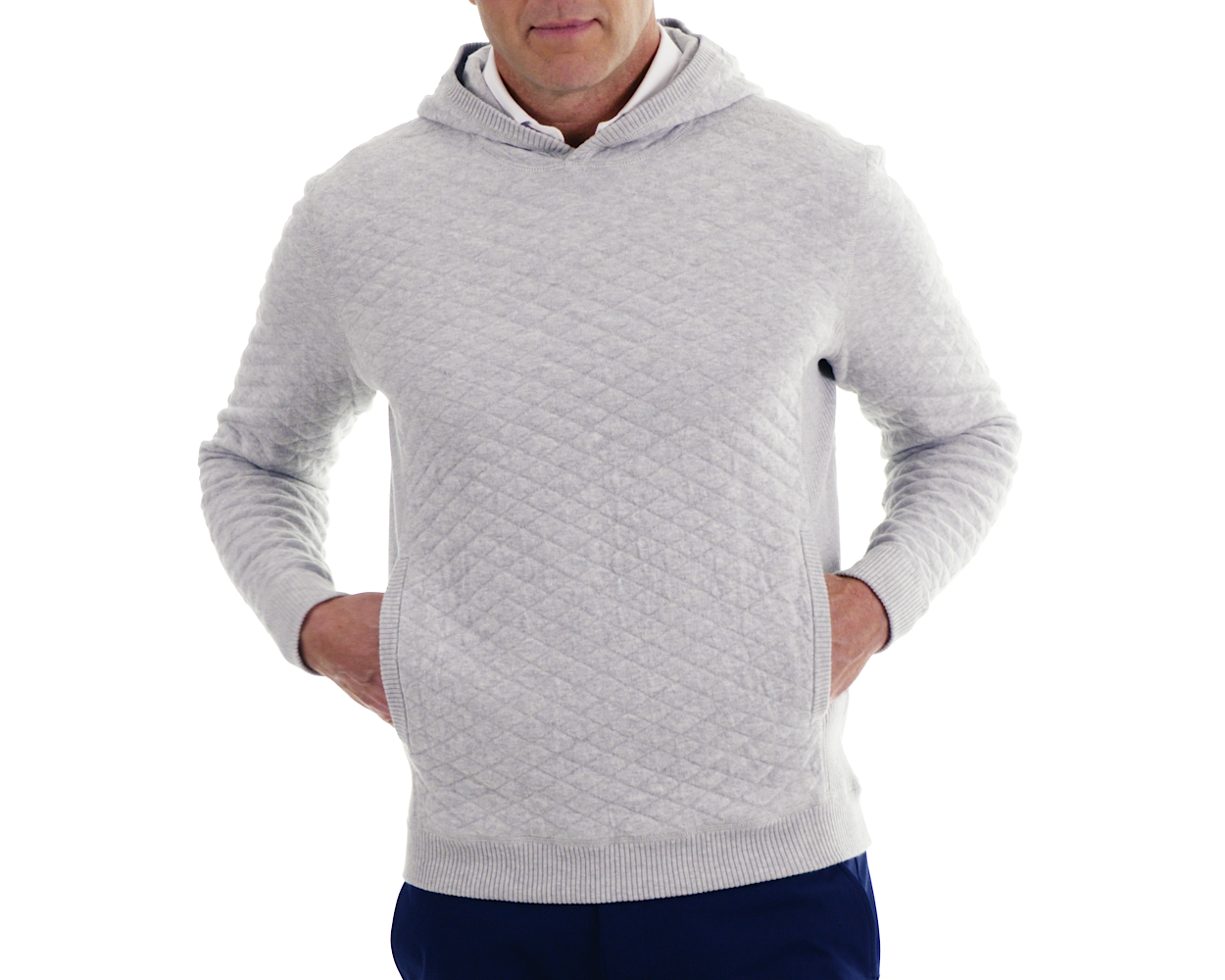 Holderness & Bourne The Wallace Men's Light Gray Sweater