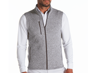 The Ashby Vest: Heathered Gray