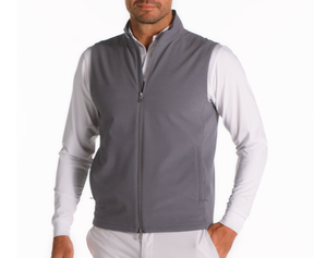 The Faulkner Vest: Charcoal