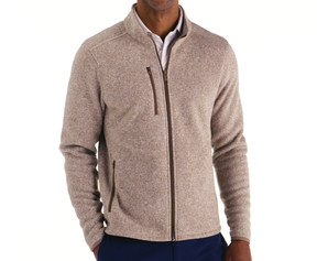 The Ashby Jacket: Heathered Fescue