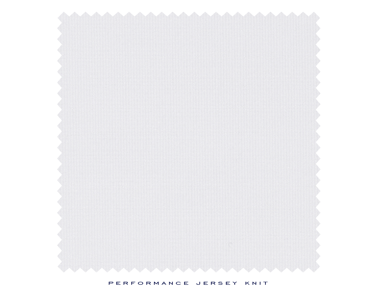 Close up shot of mens white long sleeve polo material from Holderness and Bourne.