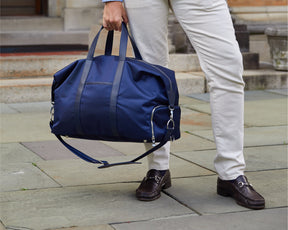 The Byers Duffel Bag: Navy Ballistic without Embroidery