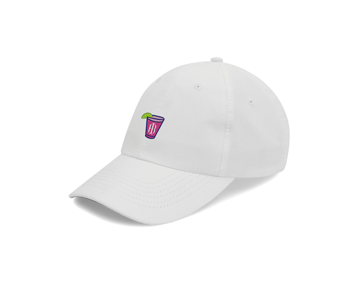 The Performance Hat: White with Transfusion Icon - Men's - Size - Holderness & Bourne