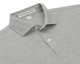Folded Holderness and Bourne heather gray polo.