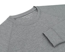 The Betts Pullover: Heathered Charcoal