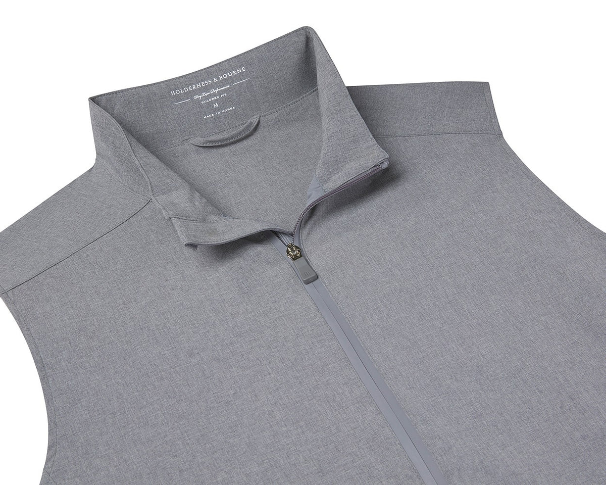 The Conrad Vest: Heathered Gray