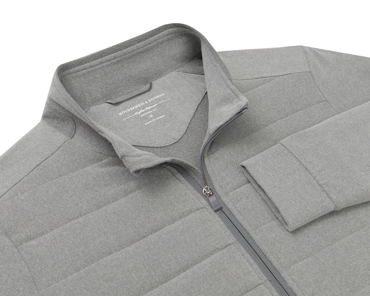 The Perry Jacket: Heathered Gray
