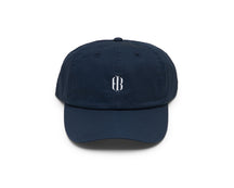 The Lightweight Cotton Hat: Navy with White Icon
